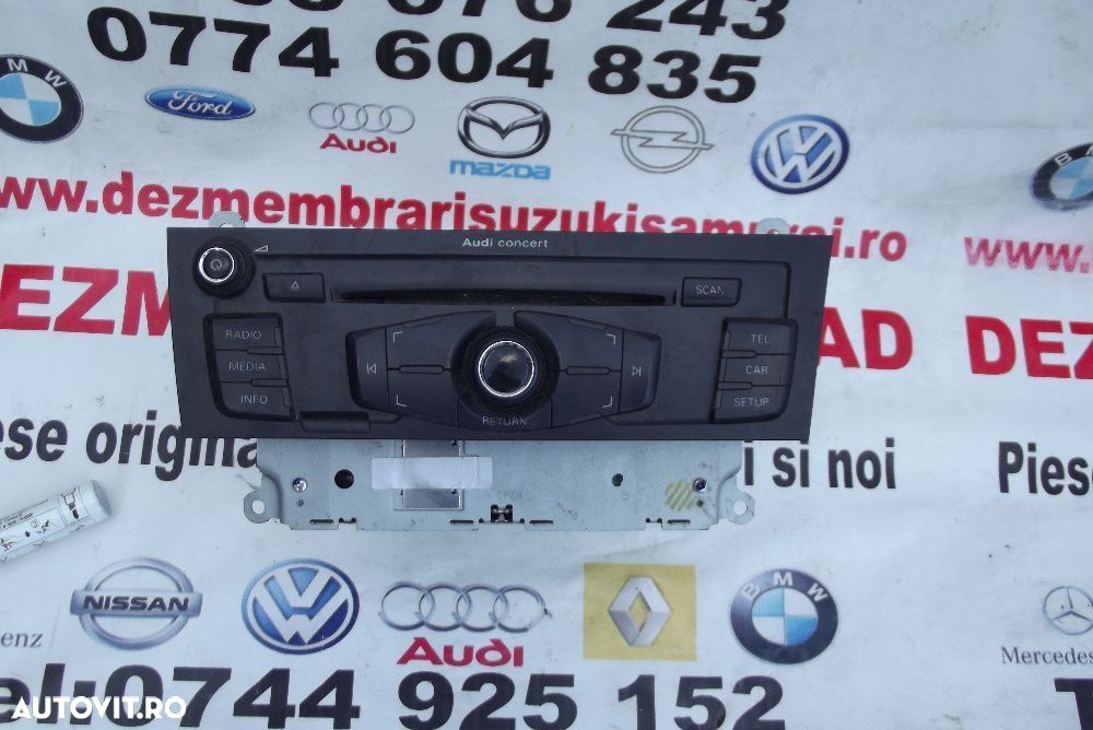 Radio CD Audi a4 B8 2008-2015 radio cd dezmembrez Audi a4 B8 2.0 cag - 1