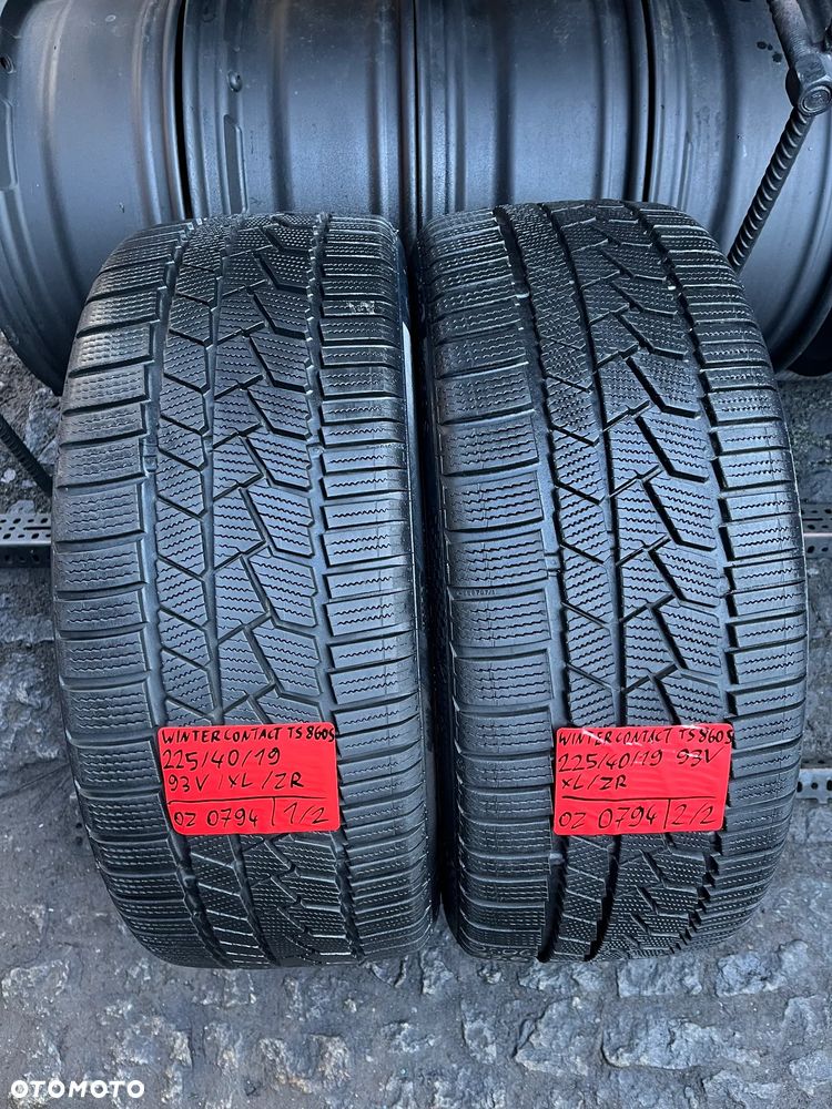 Continental 225 40 19 Winter Contact TS860S 2szt. - 2