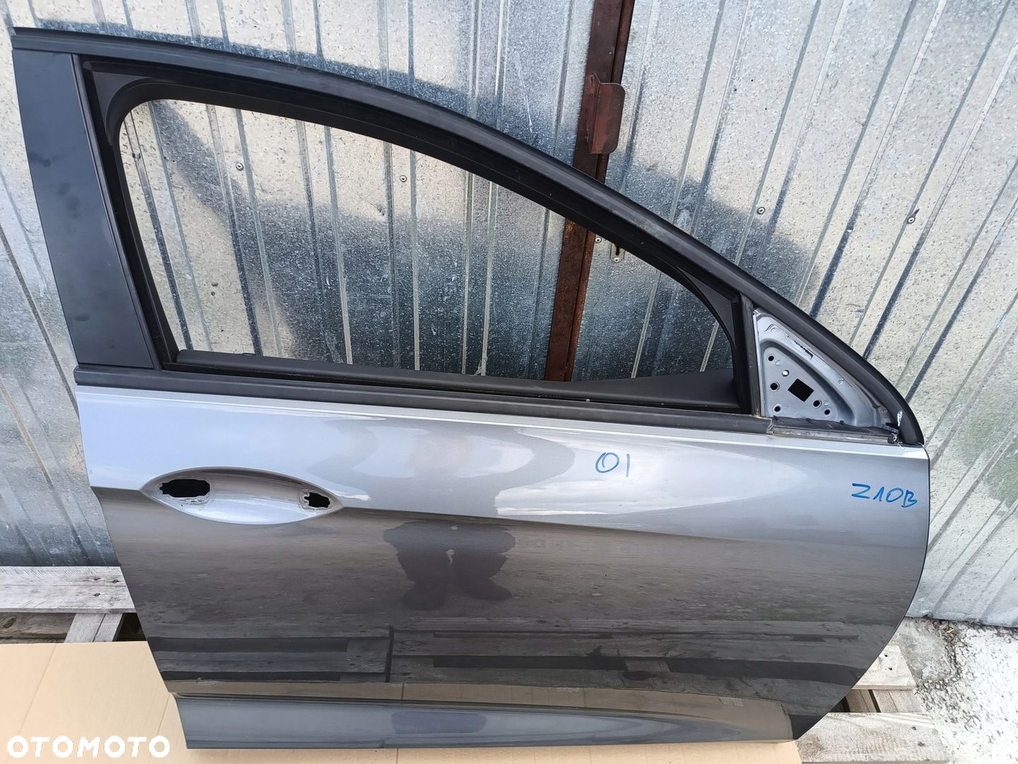 OPEL INSIGNIA B II 17r- Drzwi prawy przód Z10B oryginalny lakier - 6