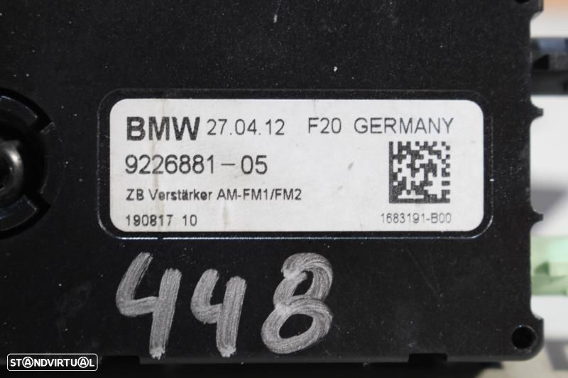 Amplificador Antena Bmw 1 (F20)  65209226881 / 9226881 / 190817 10 / 1 - 3