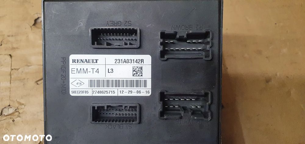 Moduł sterownik EMM-T4 Start Stop Opel Vivaro B Trafic III 231A03142R - 4