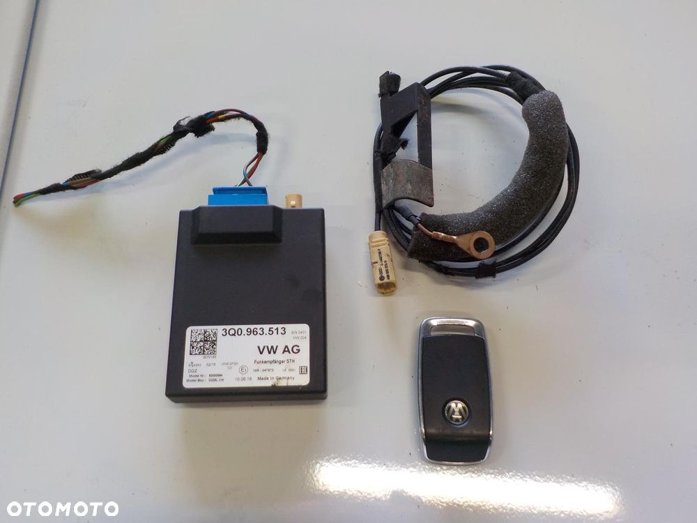 MODUŁ STEROWNIK WEBASTO TELESTART + PILOT VW T6 3Q0963513 - 1