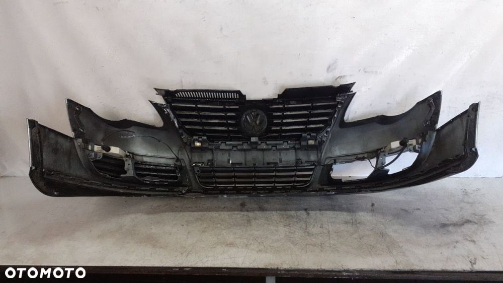 $ ZDERZAK PRZÓD PRZEDNI DO VOLKSWAGEN VW PASSAT B6 GRILL LB5M - 5