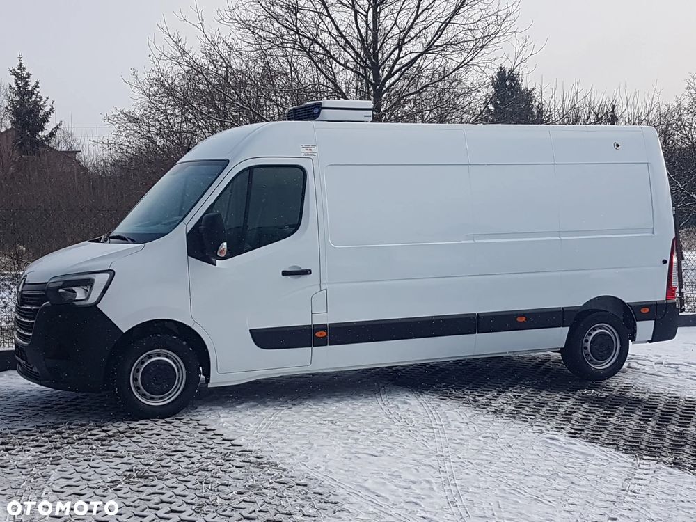 Renault MASTER L3H2 CHŁODNIA AGREGAT 2 KOMORY MATERAC IZOTERMA FUNKCJA GRZANIA WEBASTO KLIMA CARRIER VIENTO 350 BLASZAK VAN FURGON - 2