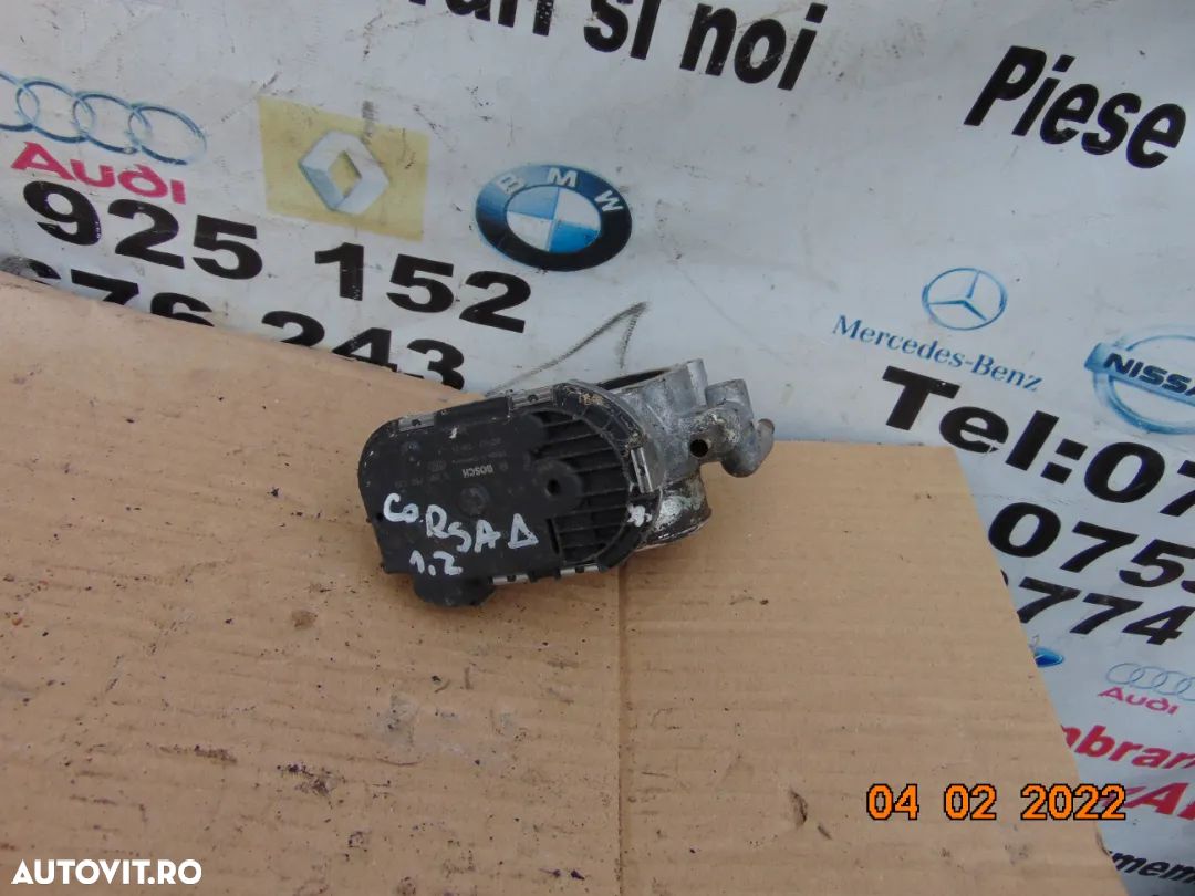Clapeta acceleratie Opel corsa d 1.2 1.0 meriva 1.4 corsa c - 1