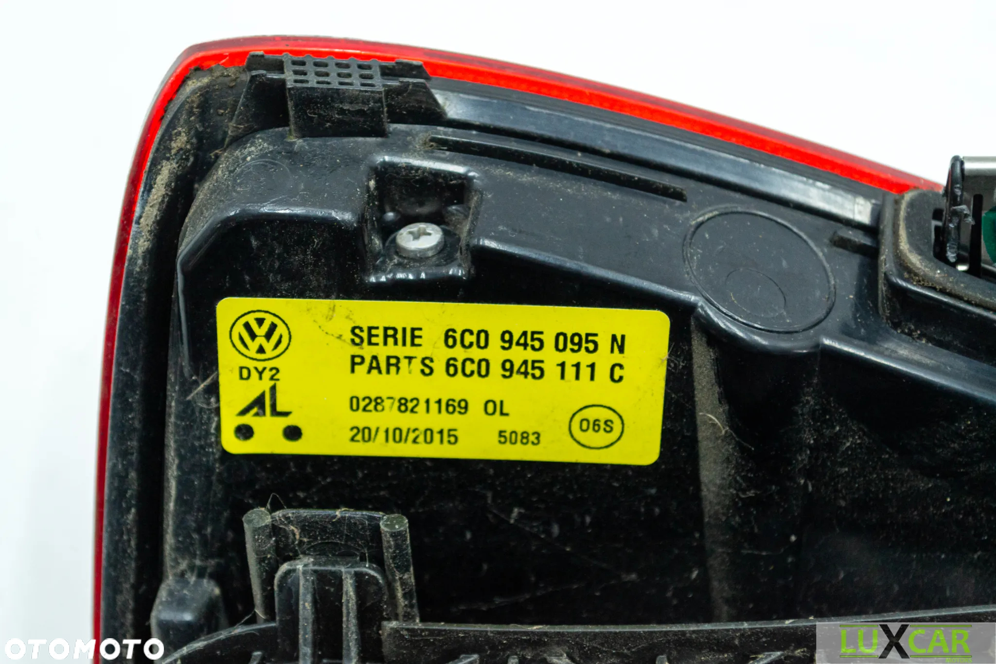 VW POLO V 5 6R GTI LAMPA LEWA TYŁ TYLNA 6C0945095N GORLICE - 5