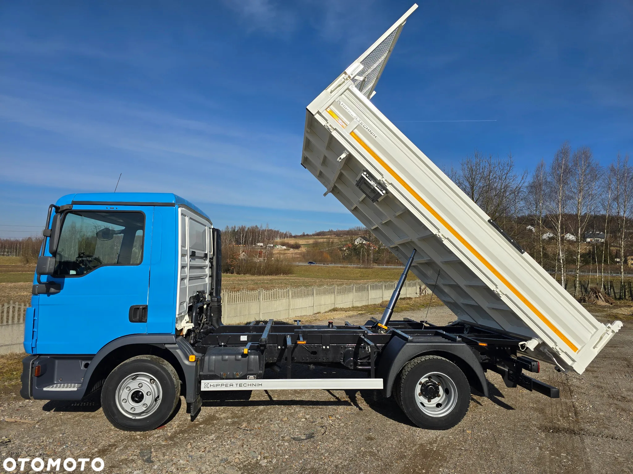 MAN TGL 8.180 NOWY KIPER Wywrotka 3 stronny 2014 rok Euro 5 MANUAL Blokada - 17