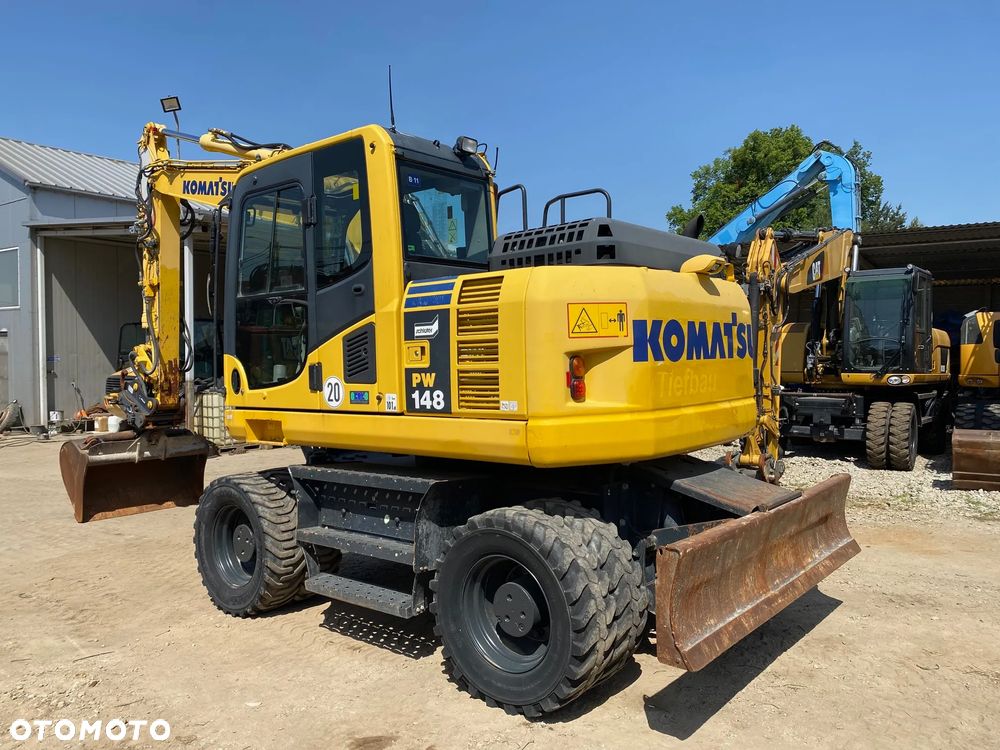 Komatsu PW148 -8, 2015 ROK, KRÓTKI TYŁ, Z NIEMIEC, SERWISOWANA W KOMATSU - 3