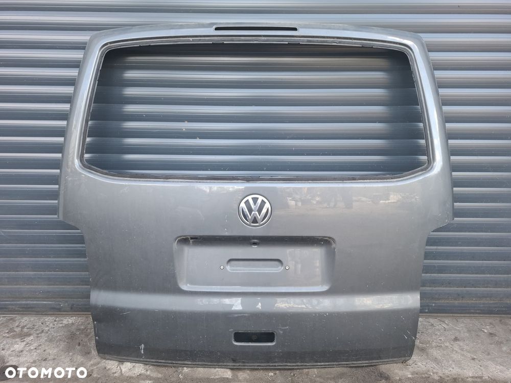 KLAPA TYLNA TYŁ BAGAŻNIKA VW T5 MULTIVAN CARAVELLE BEZ RDZY - 1