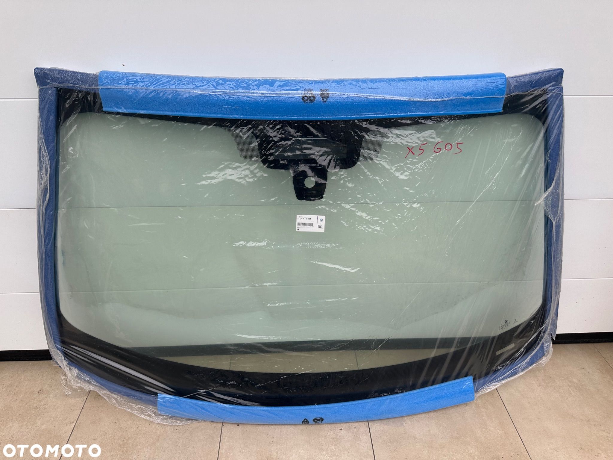 SZYBA CZOŁOWA BMW X5 G05 X7 G07 KAFAS-HUD 7440767 NOWA 7440767 - 1