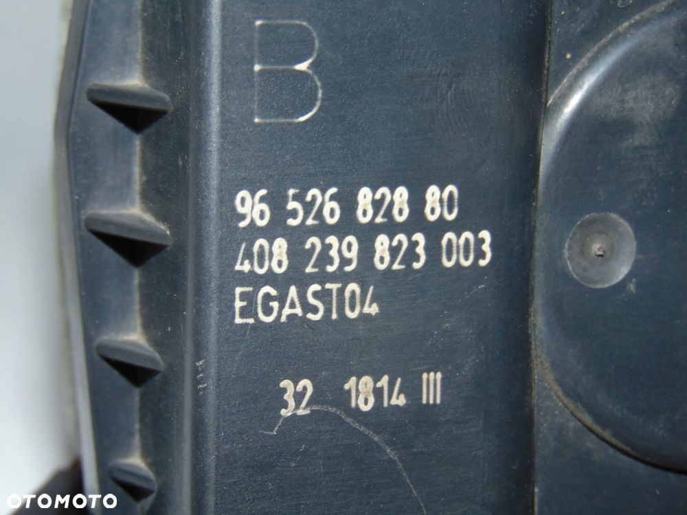 ORYGINAŁ przepustnica 9652682880 Citroen C4 C5 C8 Peugeot 206 307 407 807 Fiat Ulysse Lancia Phedra benzyna 1.8 2.0 - 2