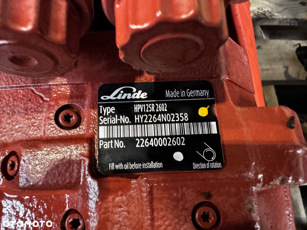 Pompa hydraulincza HPV125R 2602 wózek widłowy Linde H40D, 2022r. - 4