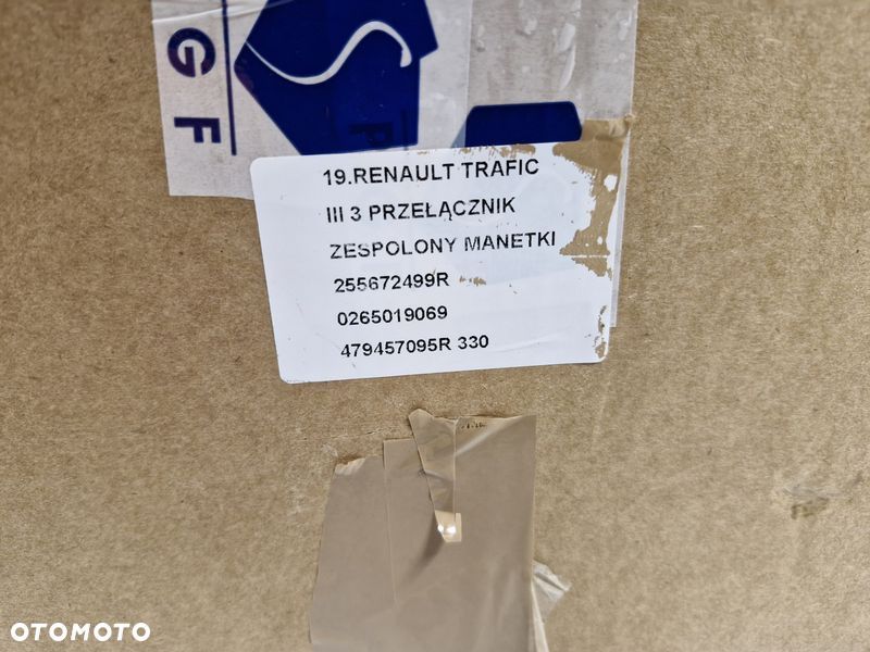 renault trafic iii 3 przełącznik zespolony manetki 255672499r 0265019069 479457095r - 12