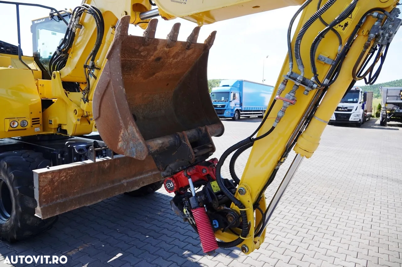Komatsu PW 118 MR / EXCAVATOR PE ROȚI / 2019 / ROTARE ÎN ȘI ÎNĂLȚIME / CAMERĂ / CONTRACT DE SERVICE POST-SERVICE - 11