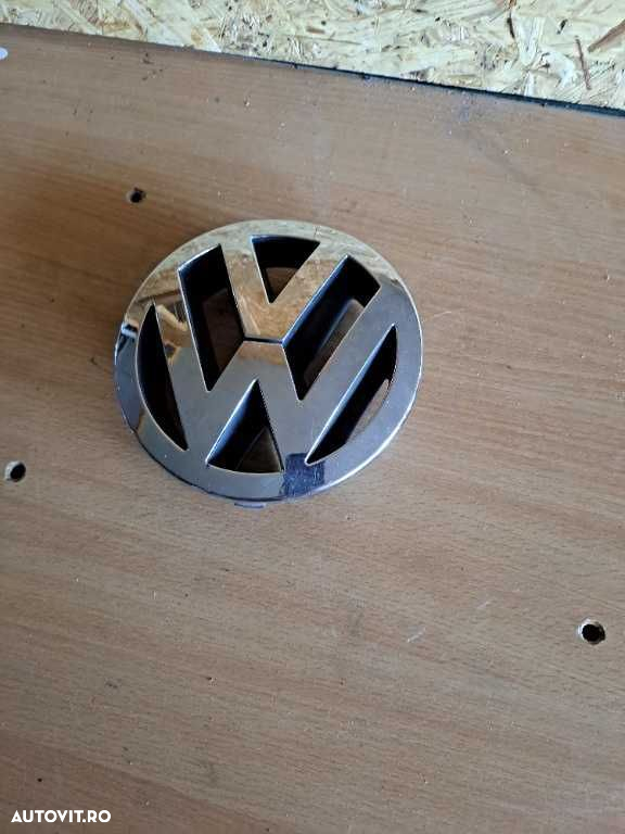 Emblema fata VW Touareg an 2003-2006 originala Cod 7L6853601A - 5