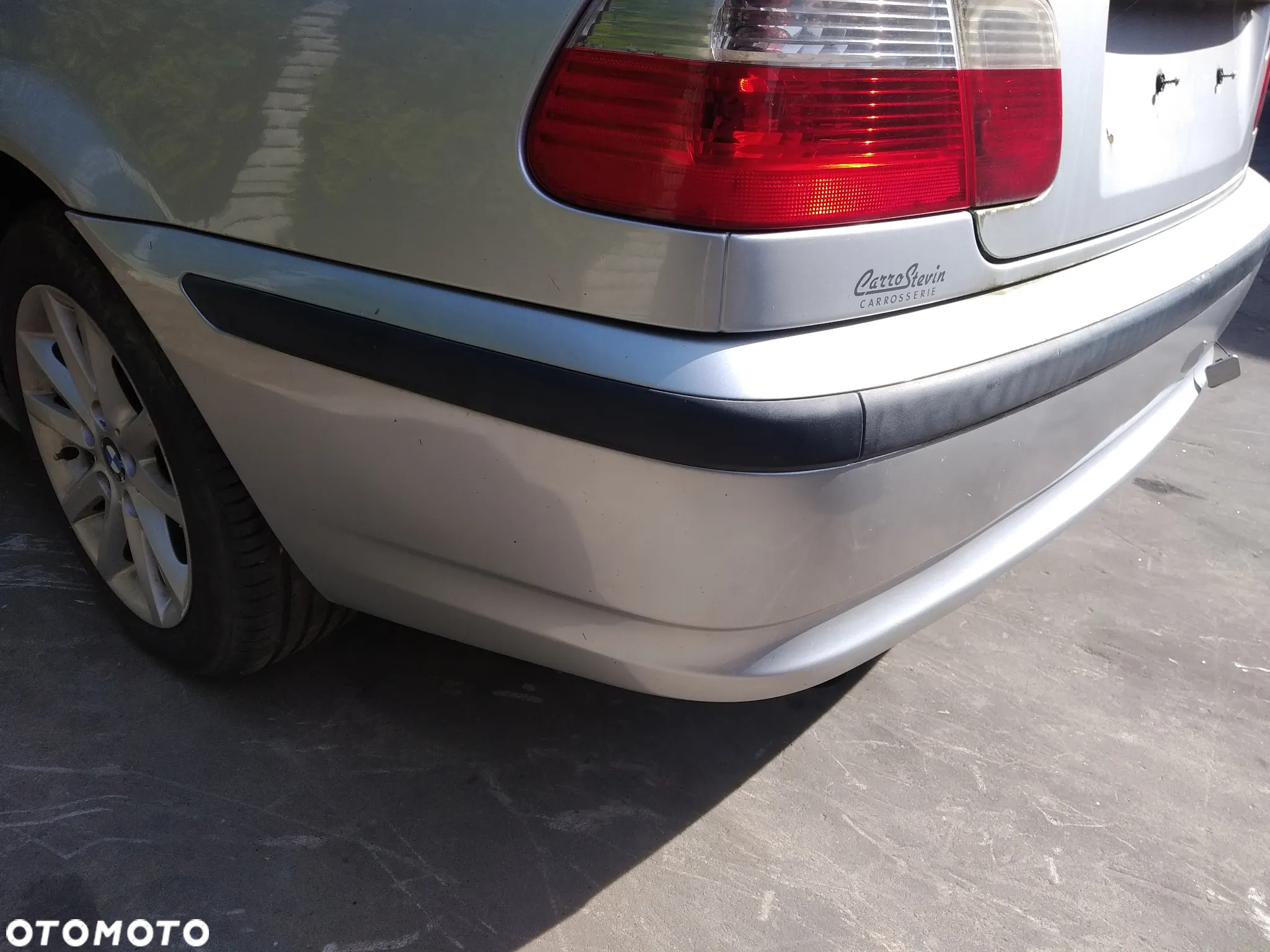 BMW E46 LIFT 318D 01-05 ZDERZAK TYL TYLNI TITANSILBER 354/7 - 2