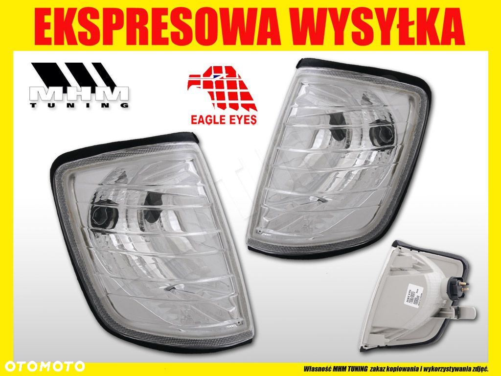 KIERUNKOWSKAZ MIGACZ KPL MERCEDES 124 84-96 CLEAR - 2