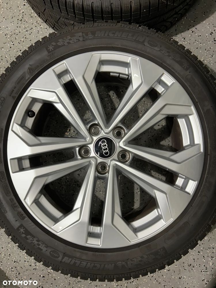 Oryginalne KOŁA FELGI 18 AUDI A4 B9 Allroad A6 C7 Michelin 245/45R18 2020r 7,5mm jak NOWE - 8