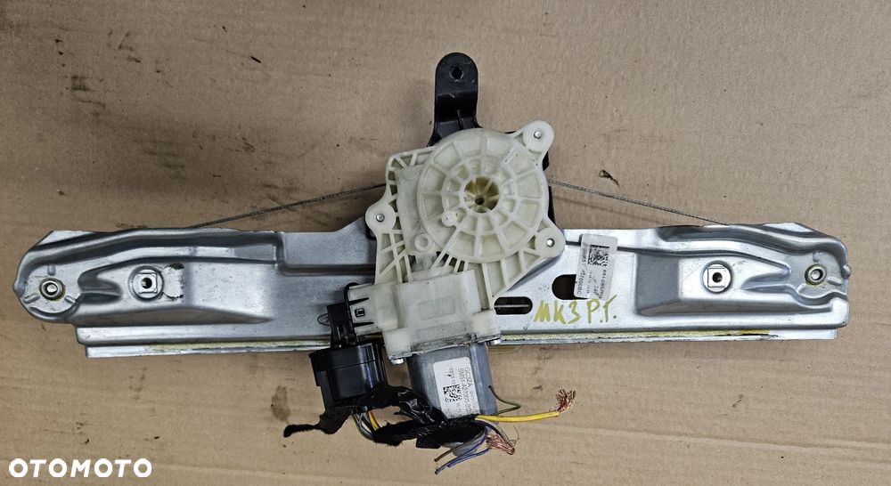Ford Focus MK3 III mechanizm podnośnik szyby tył tylnej prawy lewy - 3
