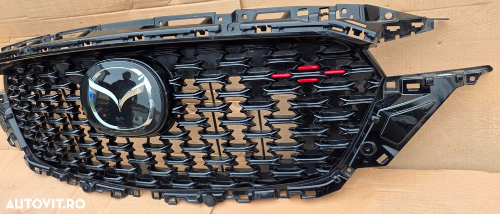 Grila radiator cu emblema Mazda CX 5 Facelift 2021 / 2022 2023 - 3