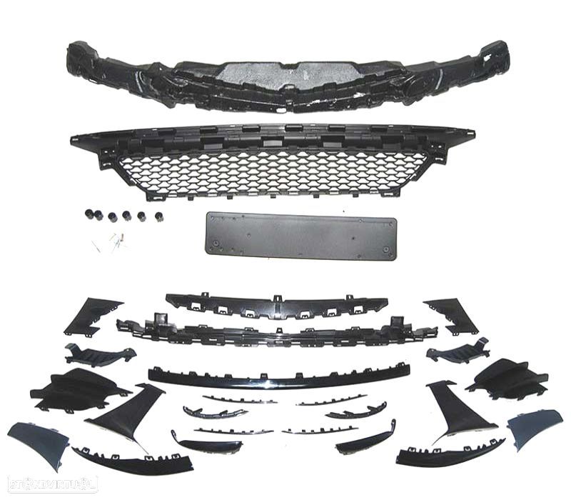 PARA-CHOQUES FRONTAL MERCEDES CLASE C W205 18-21 LOOK AMG - 3