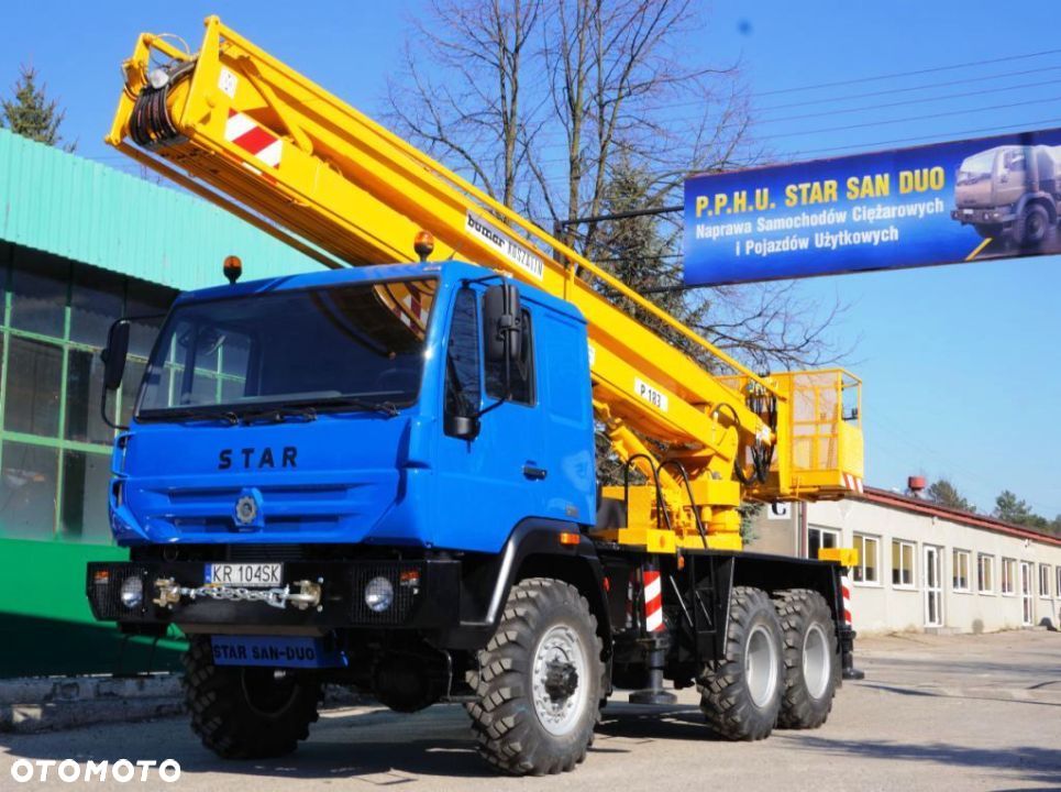 Star 266 MAN 6x6 PODNOŚNIK podest P 183 / 184 H zwyżka dla ENERGETYKI - 3