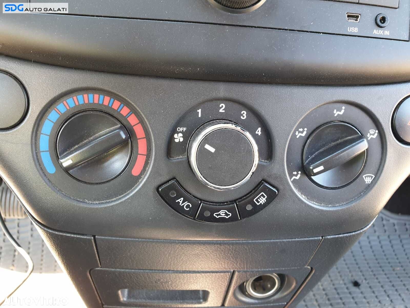 Panou Consola Comanda AC Aer Conditionat Clima Climatronic Chevrolet Aveo T250 2005 - 2011 - 1