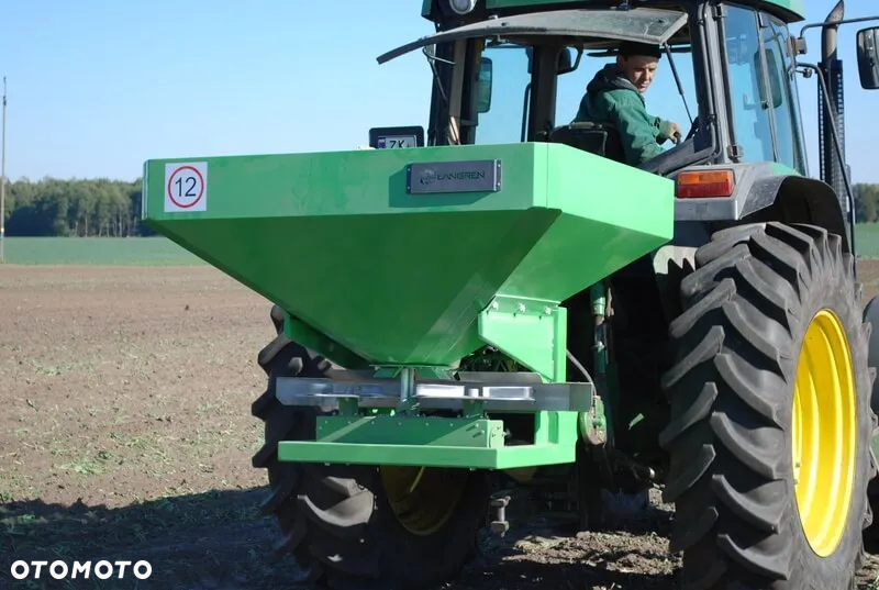 SKRZYNIA OLEJOWA rozsiewacz nawozów dwutarczowy LANGREN GRASS-ROL MOTYL 2 tarczowy - 7