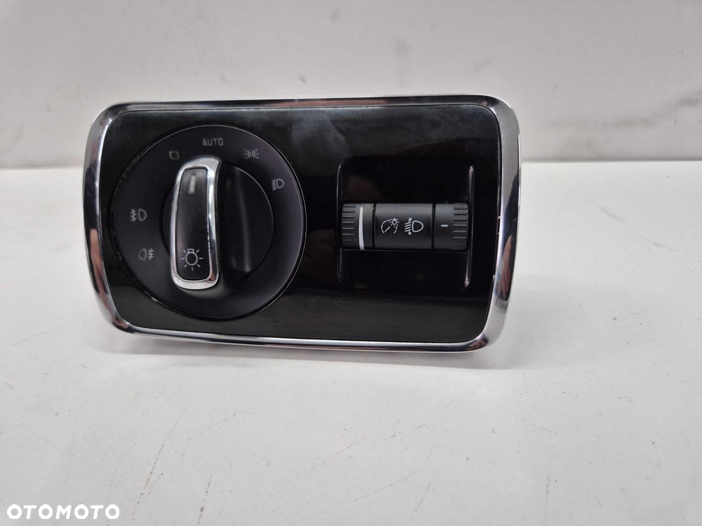 skoda superb II włącznik przełącznik świateł panel - 4