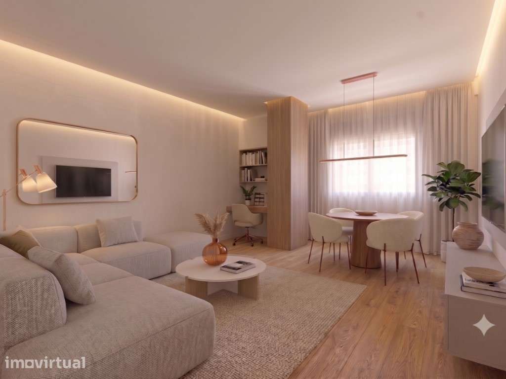 T3 remodelado e com grande arrecadação - Quinta da Fidalga, Agualva - Grande imagem: 4/25