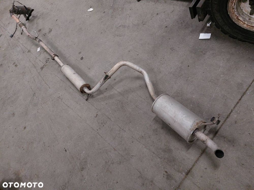 TŁUMIK WYDECH KOMPLET KATALIZATOR PUSTY VOLKSWAGEN POLO IV LIFT 1.2 6V - 13