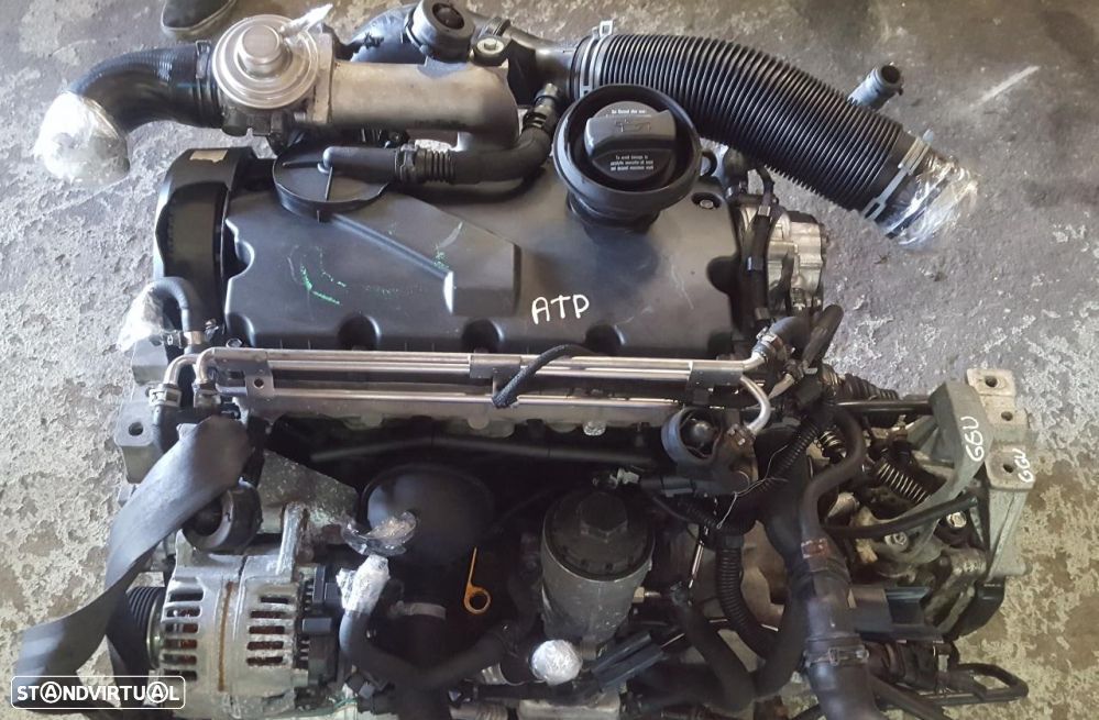Motor VW Golf IV/Seat Ibiza/Cordoba/Audi A3 1.9 Tdi Ref: ATD - 1
