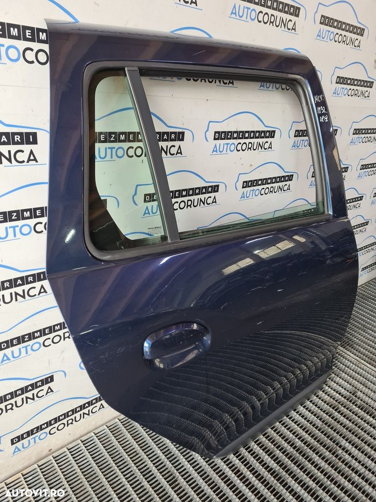 Usa Dreapta Spate Dacia Logan II 2013 - 2016 SUV 2 Usi ALBASTRU BLUE COSMOS (1032) ... - 3