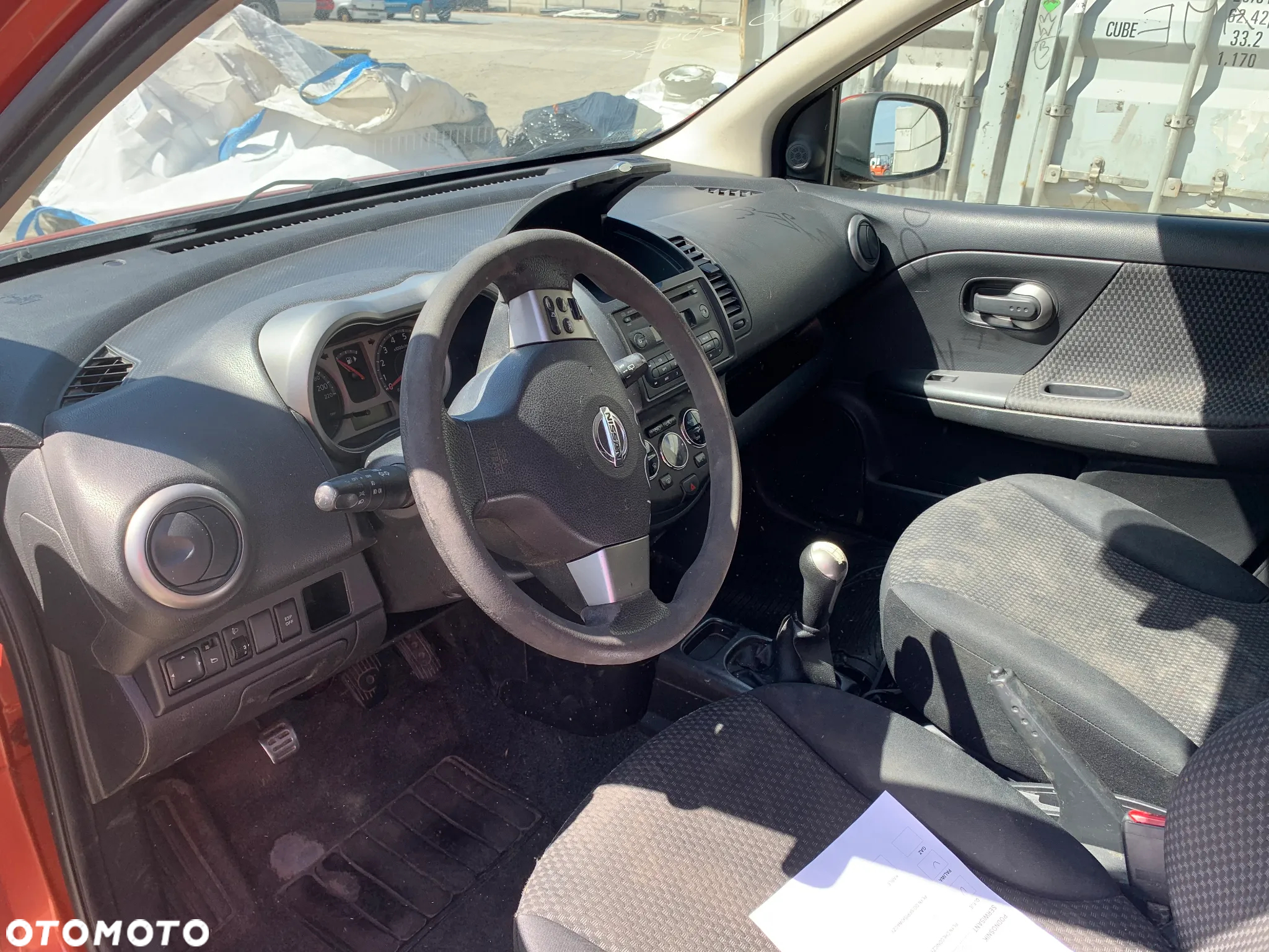 NISSAN NOTE 2006 1.6 HR16DE  *SAMOCHÓD NA CZĘŚCI* 507 MASKA LAMPA DRZWI LUSTERKO ZDERZAK GRILL BŁOTNIK KLAPA BELKA PRAWE LEWE PRZÓD TYŁ - 6