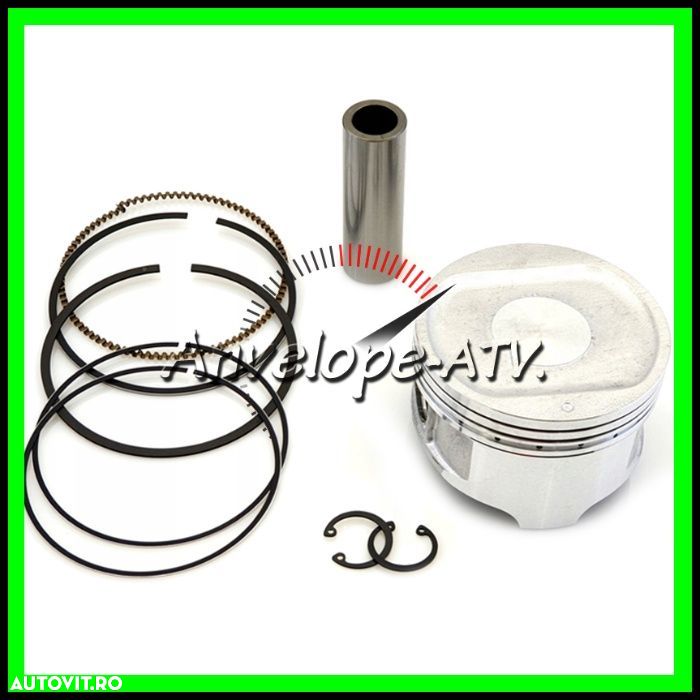 Garnitura Chiuloasa CFMOTO 500 + Garnitura Cilindru CFMOTO + Piston - 2
