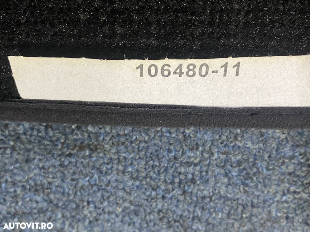 Set presuri covorașe auto textile OE BMW negre Cod OE 106480-11 X3 F25 - 8