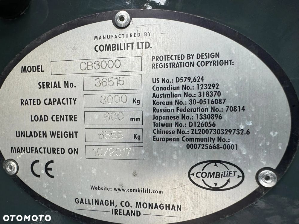 Combilift CB3000 // LPG // 6905 godzin !!! Duży wybór Combiliftów - 18