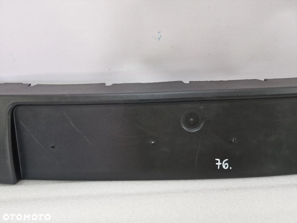 RENAULT SCENIC III 3 08-11 RAMKA / PODKŁADKA POD TABLICE ZDERZAKA PRZEDNIEGO PRZÓD , NR 620721255R , NR AUKCJI KR76 - 3