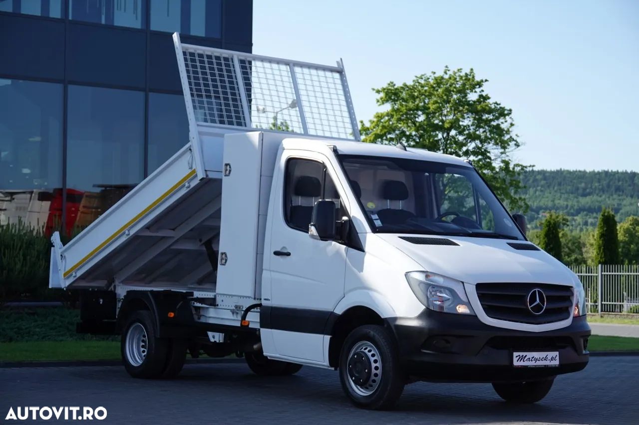 Mercedes-Benz SPRINTER / TIPPER - 3M / TWIN / MANUAL / 2016 R / IMPORTAT - 1