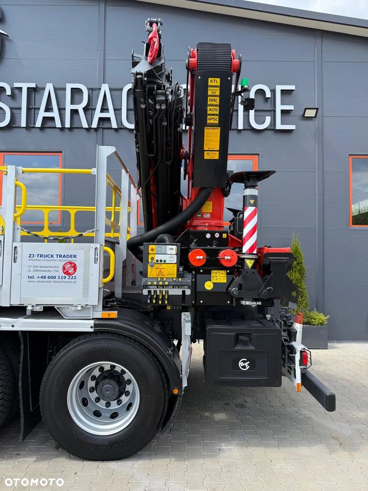Mercedes-Benz Arocs Actros 3236 // E6 // 8x4 // Palfinger PK48002 z radiem // energetyka budowlanka skrzynia kran crane żuraw dzwig - 16