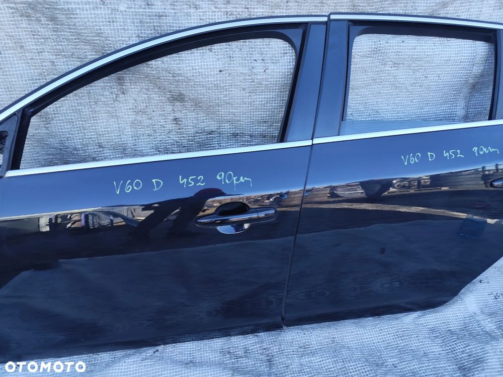 Volvo V60 I 10-18 Drzwi Przód Tył Lewe Tył Kompletne w kolor 452 2 sztuki - 9