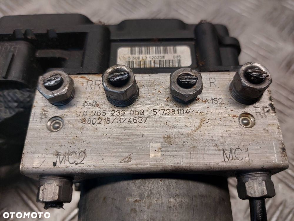 POMPA STEROWNIK ABS FIAT GRANDE PUNTO I 1.4 16V 51798104 - 4