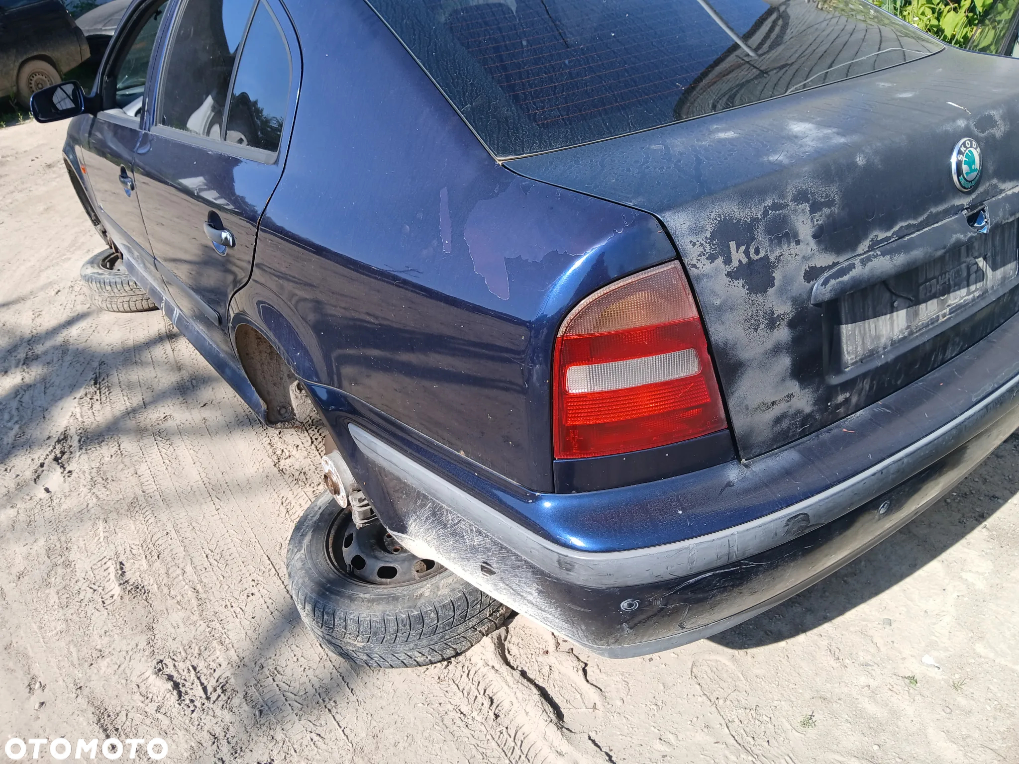 skoda octavia I HB LF5U maska pokrywa silnika klapa bagażnika zderzak lampa reflektor pas przedni - 4
