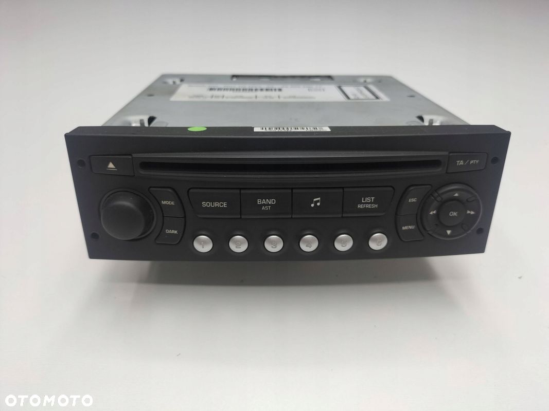 RADIO CD MP3 CITROEN C5 III 9666968077 - 1