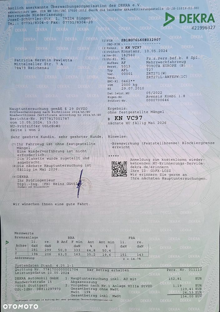 Toyota Avensis Touring Sports 1.8 Edition-S - 20