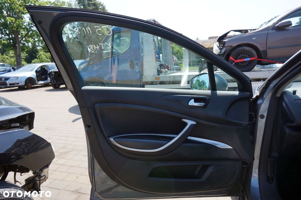 DRZWI PRZEDNIE LEWE C5 III X7 KOMBI KTHB  SZARY CITROEN 2008-2017 - 5