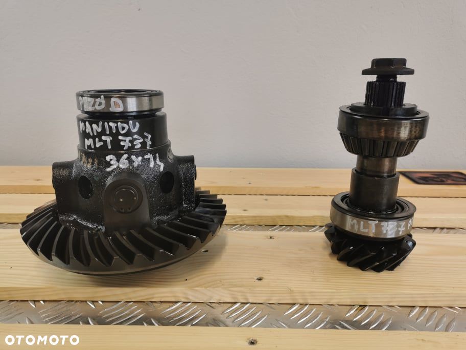 Manitou MLT 733 {Dyferencjał 14X36 Spicer} - 3