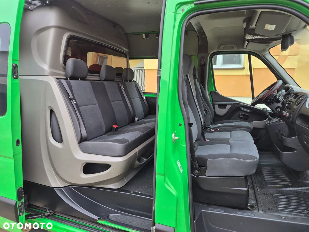 Renault MASTER MOVANO L4H2 2.3 165KM BRYGADÓWKA 6 OSÓB KLIMA SPROWADZONY - 18
