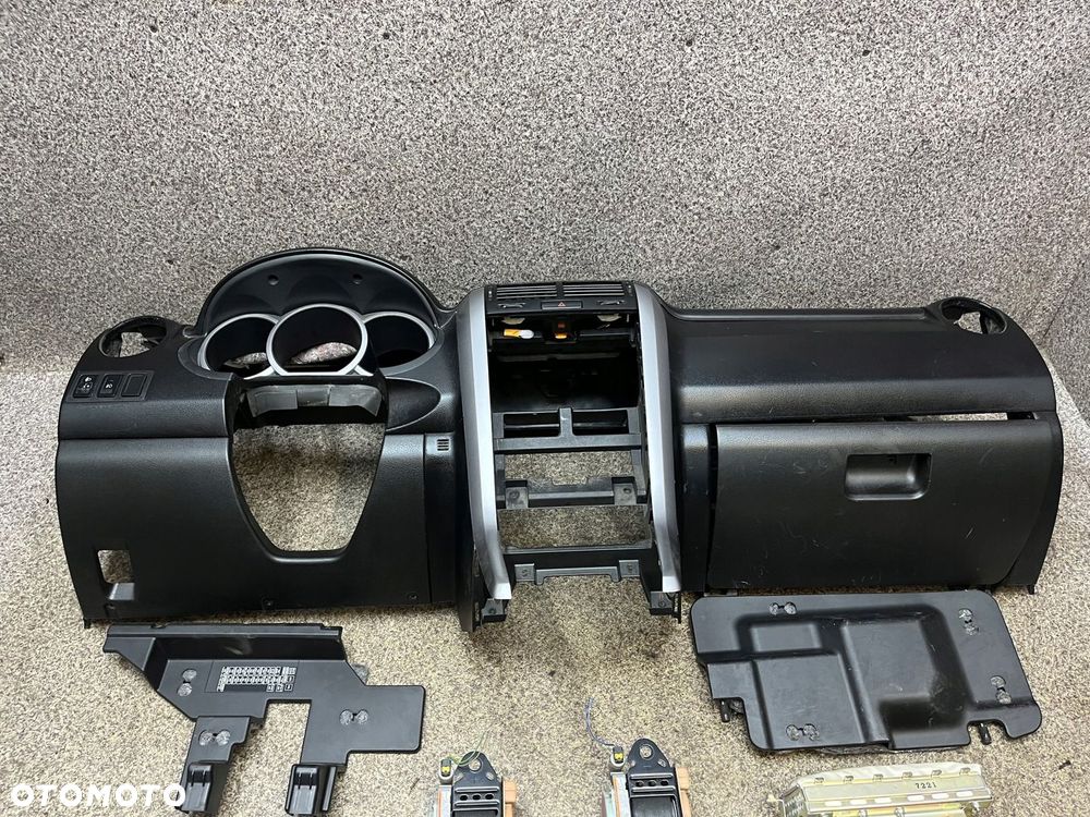 Deska rozdzielcza kokpit pasy poduszkI modul AIRBAG Grand Vitara II EUROPA - 7