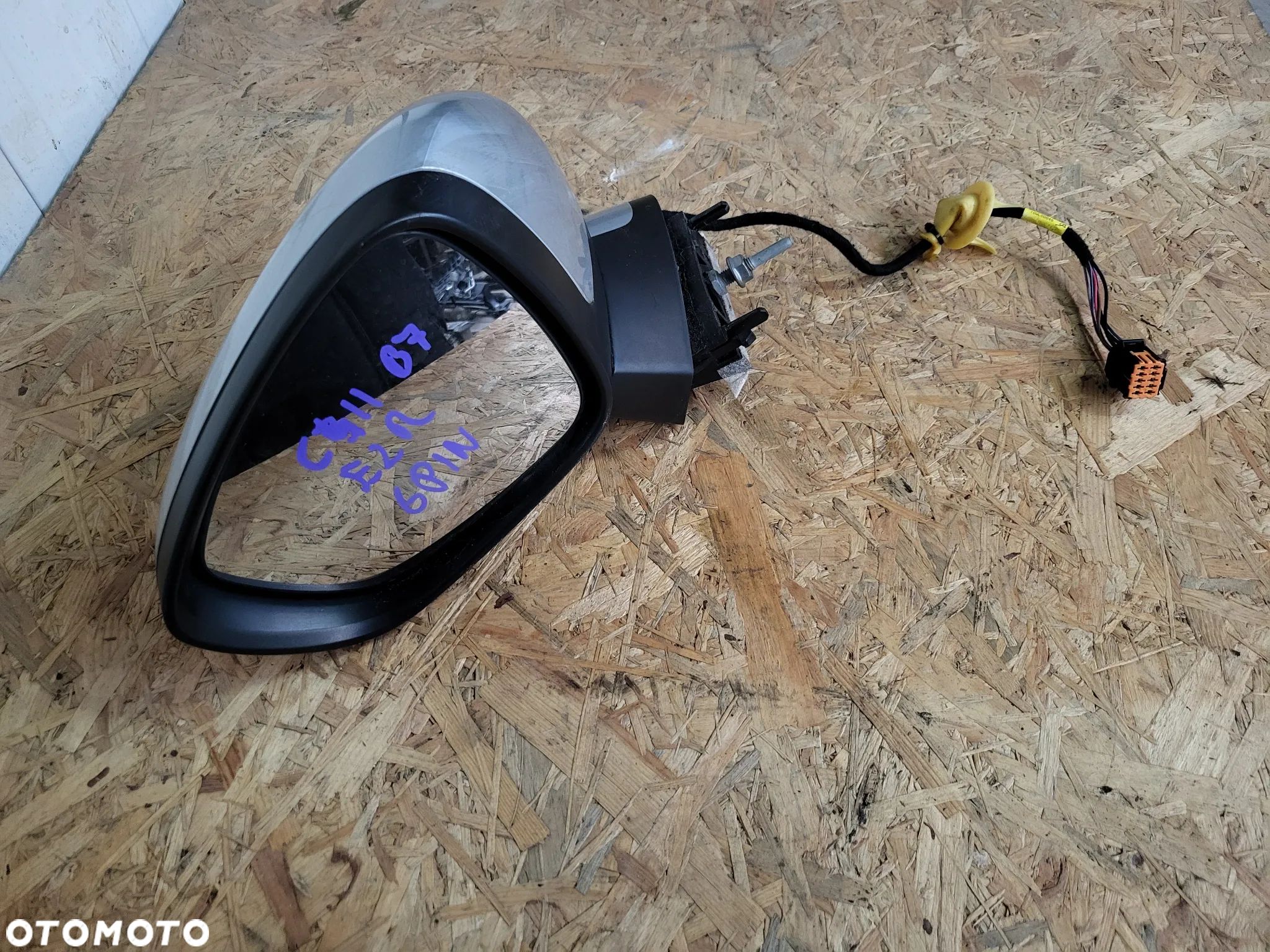 Lusterko lewe Citroen C4 B7 II 6 Pin EZR - 1
